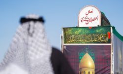 حشود الزائرين تتجه صوب سامراء المقدسة سيراً على الأقدام لاحياء ذكرى شهادة الإمام الحسن العسكري عليه السلام.